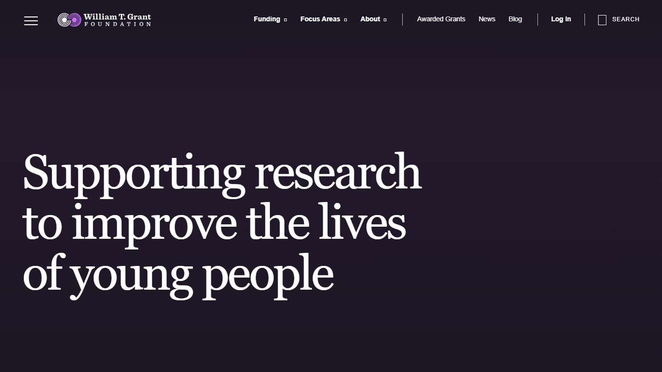 Home - William T. Grant Foundation